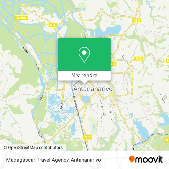 Madagascar Travel Agency plan