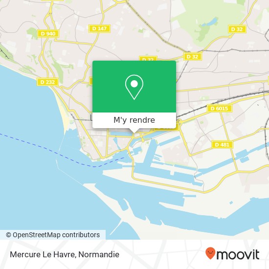 Mercure Le Havre plan