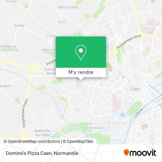 Domino's Pizza Caen plan