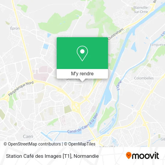 Station Café des Images [T1] plan