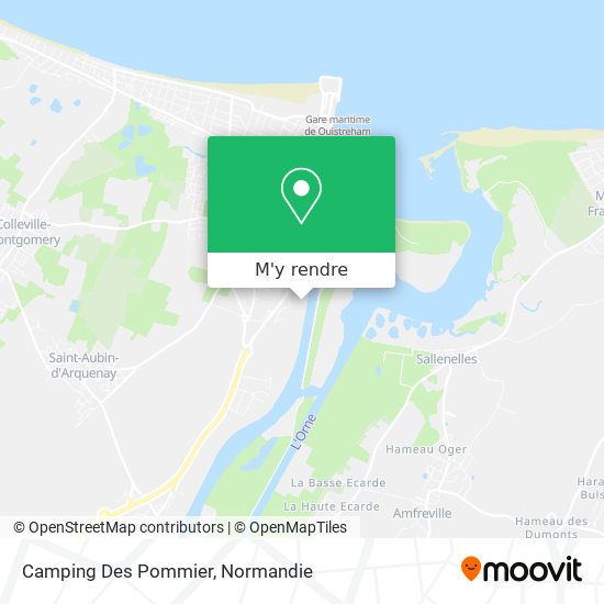 Camping Des Pommier plan