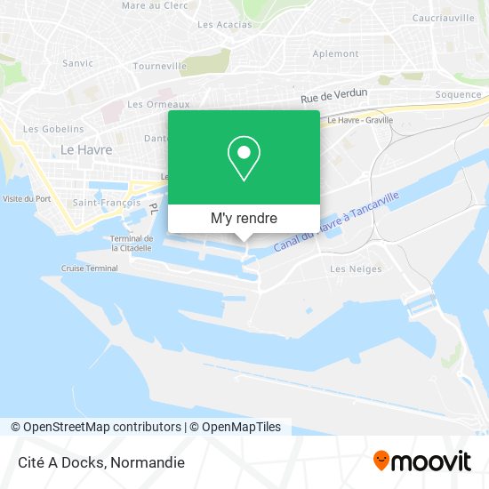 Cité A Docks plan