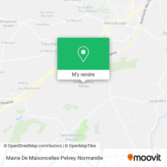 Mairie De Maisoncelles-Pelvey plan