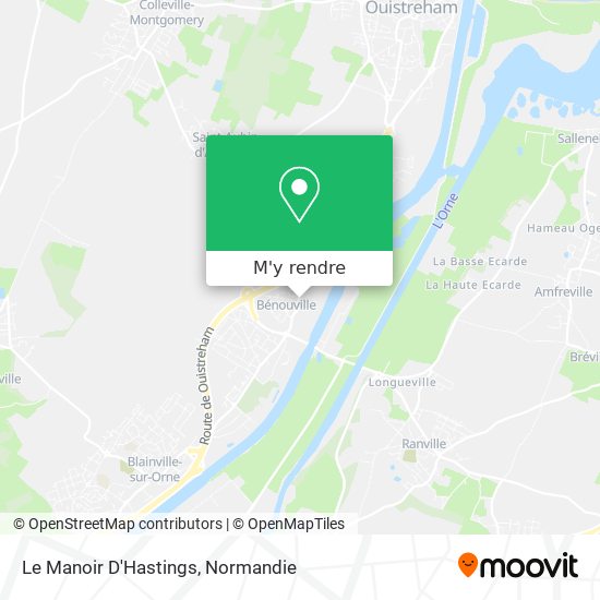 Le Manoir D'Hastings plan