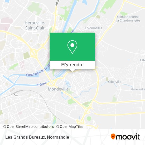 Les Grands Bureaux plan