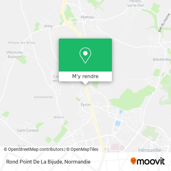 Rond Point De La Bijude plan