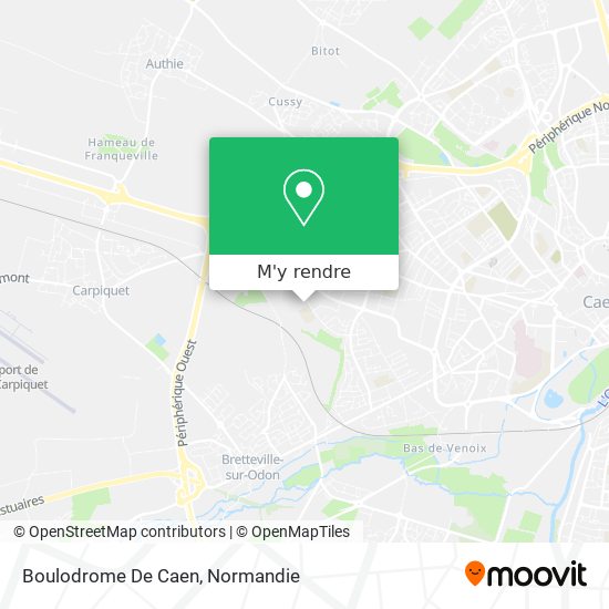 Boulodrome De Caen plan