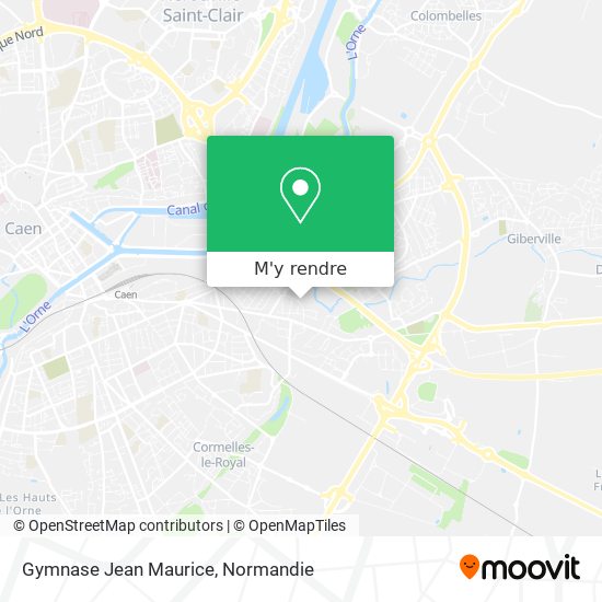 Gymnase Jean Maurice plan
