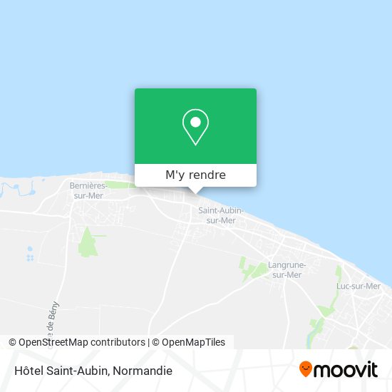 Hôtel Saint-Aubin plan