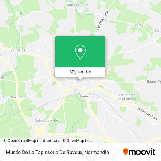 Musée De La Tapisserie De Bayeux plan