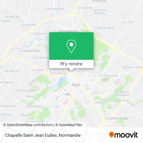 Chapelle Saint-Jean Eudes plan