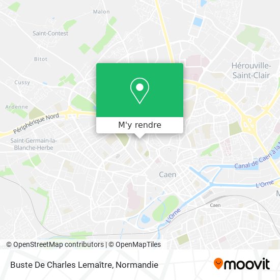 Buste De Charles Lemaître plan