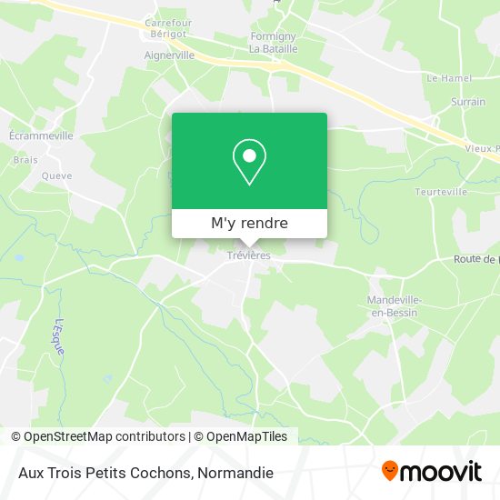 Aux Trois Petits Cochons plan