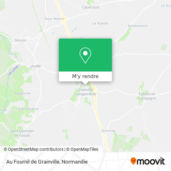 Au Fournil de Grainville plan