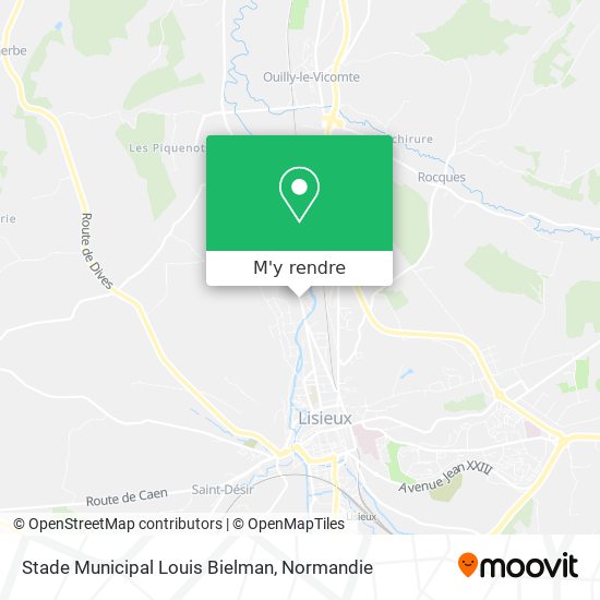 Stade Municipal Louis Bielman plan