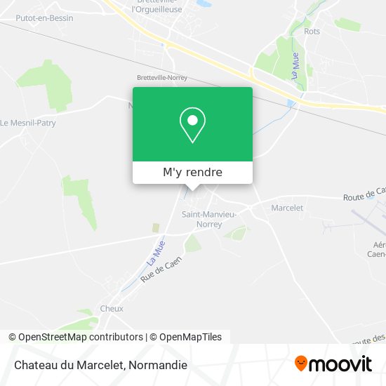 Chateau du Marcelet plan