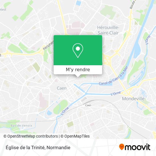 Église de la Trinité plan