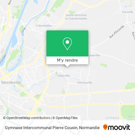 Gymnase Intercommunal Pierre Cousin plan