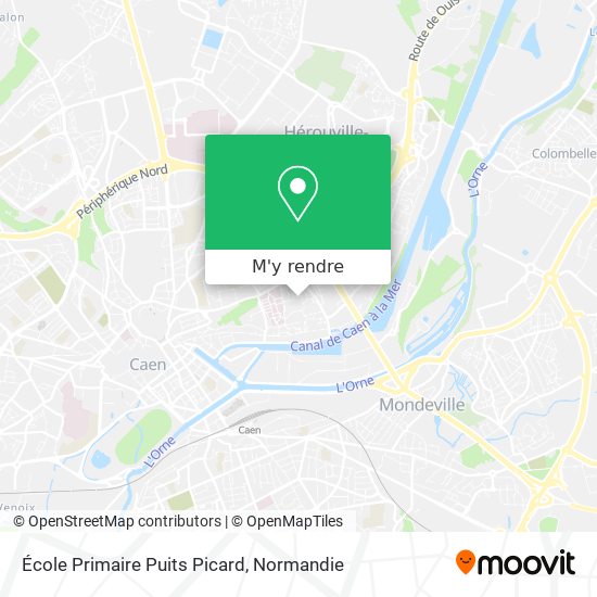 École Primaire Puits Picard plan