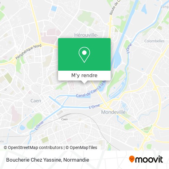 Boucherie Chez Yassine plan