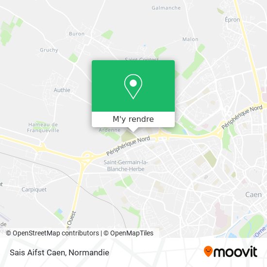 Sais Aifst Caen plan