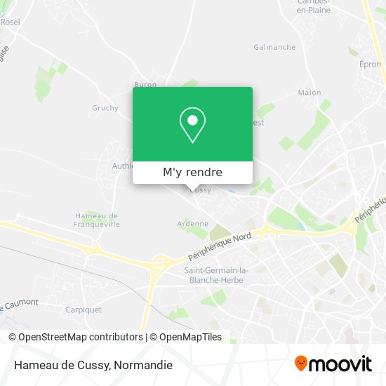 Hameau de Cussy plan