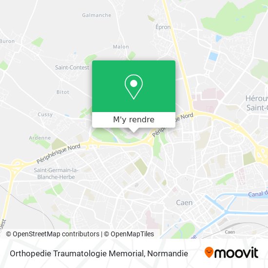 Orthopedie Traumatologie Memorial plan