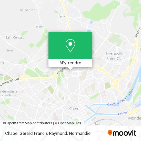 Chapel Gerard Francis Raymond plan