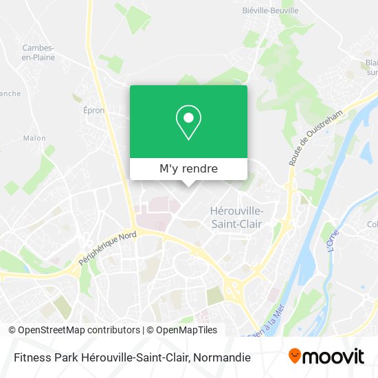 Fitness Park Hérouville-Saint-Clair plan