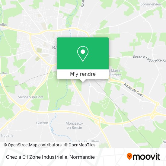 Chez a E I Zone Industrielle plan