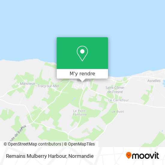 Remains Mulberry Harbour plan