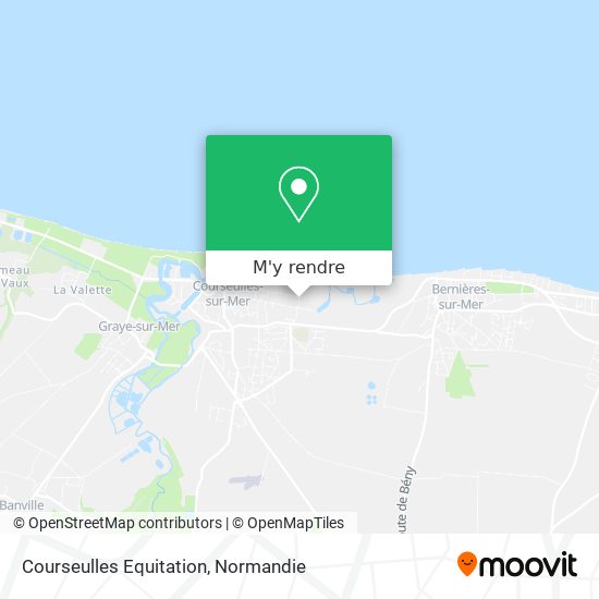 Courseulles Equitation plan