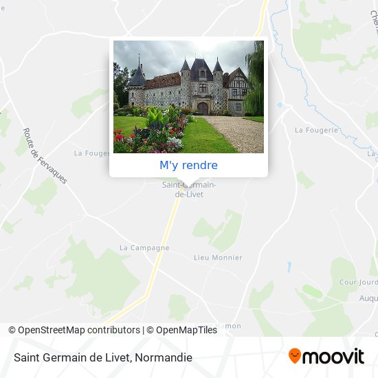 Saint Germain de Livet plan