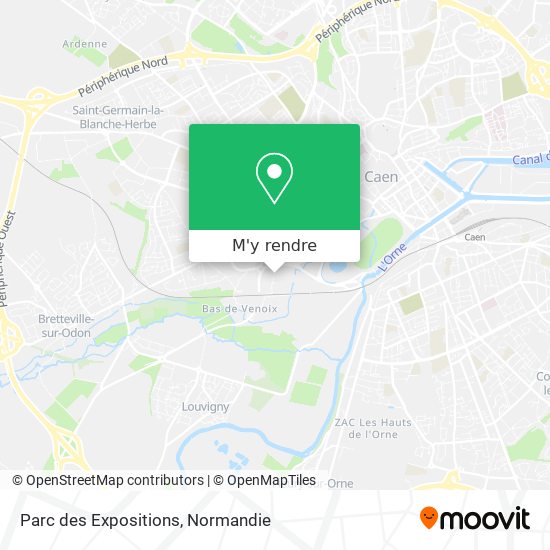 Parc des Expositions plan