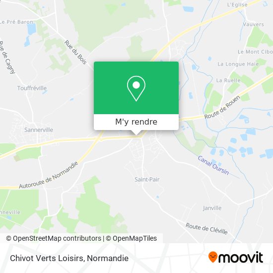 Chivot Verts Loisirs plan