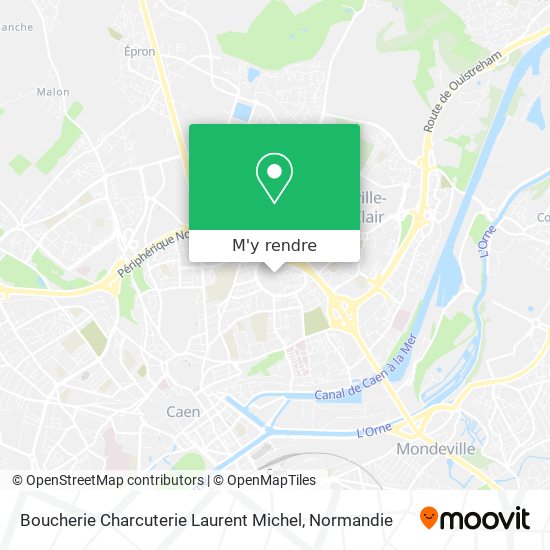 Boucherie Charcuterie Laurent Michel plan