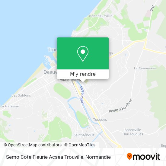 Semo Cote Fleurie Acsea Trouville plan