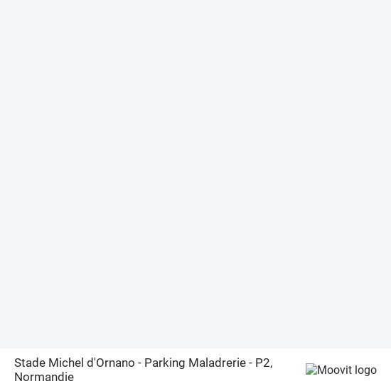 Stade Michel d'Ornano - Parking Maladrerie - P2 plan