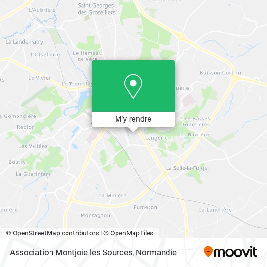 Association Montjoie les Sources plan