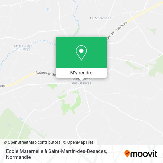 Ecole Maternelle à Saint-Martin-des-Besaces plan