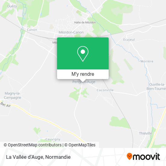 La Vallée d'Auge plan