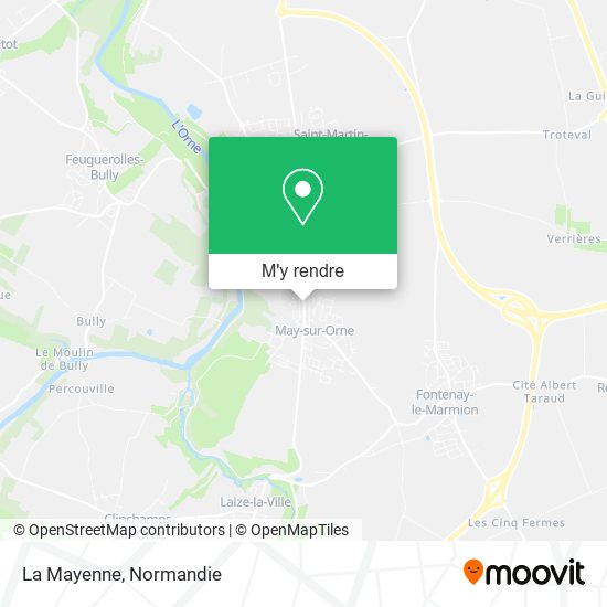La Mayenne plan