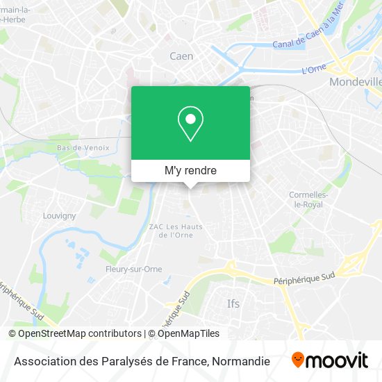 Association des Paralysés de France plan