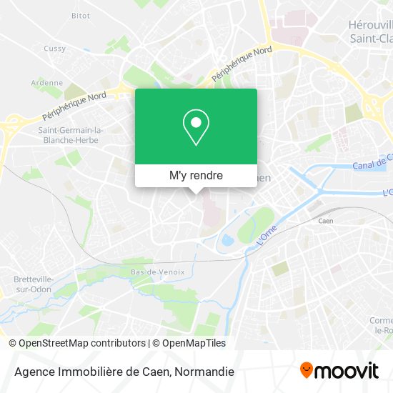 Agence Immobilière de Caen plan