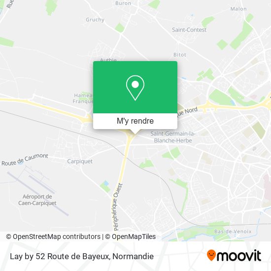 Lay by 52 Route de Bayeux plan