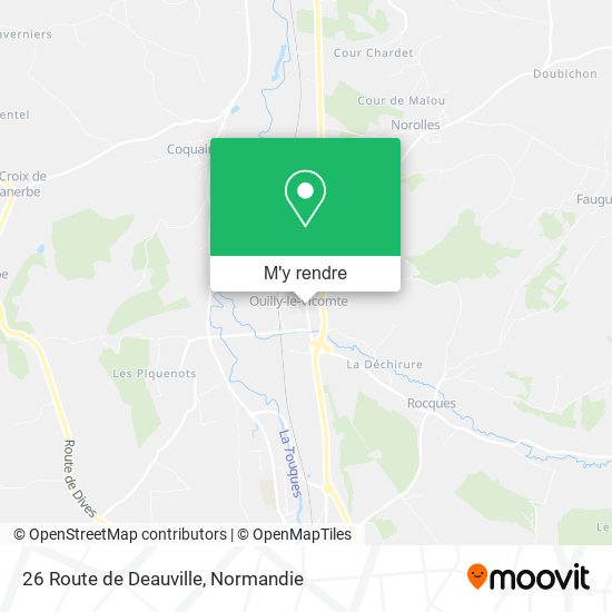 26 Route de Deauville plan