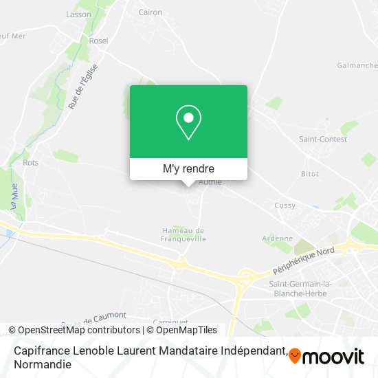 Capifrance Lenoble Laurent Mandataire Indépendant plan