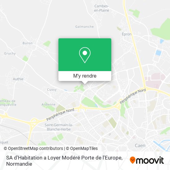 SA d'Habitation a Loyer Modéré Porte de l'Europe plan