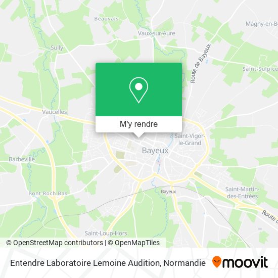 Entendre Laboratoire Lemoine Audition plan