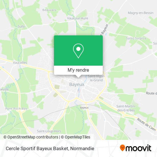 Cercle Sportif Bayeux Basket plan